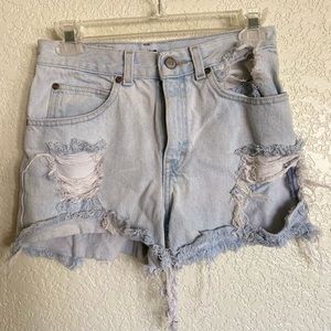 Jean shorts